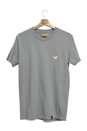 Camiseta Bordada Mariposas